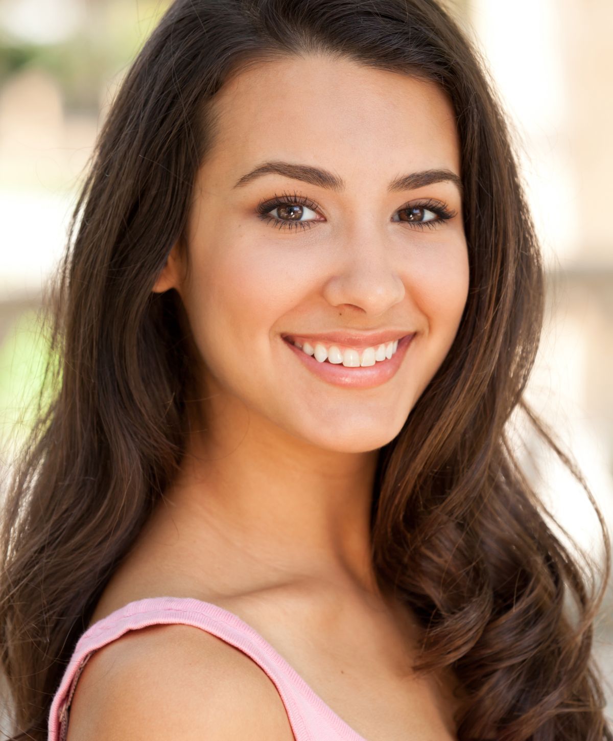 princeton non surgical facelift model smiling