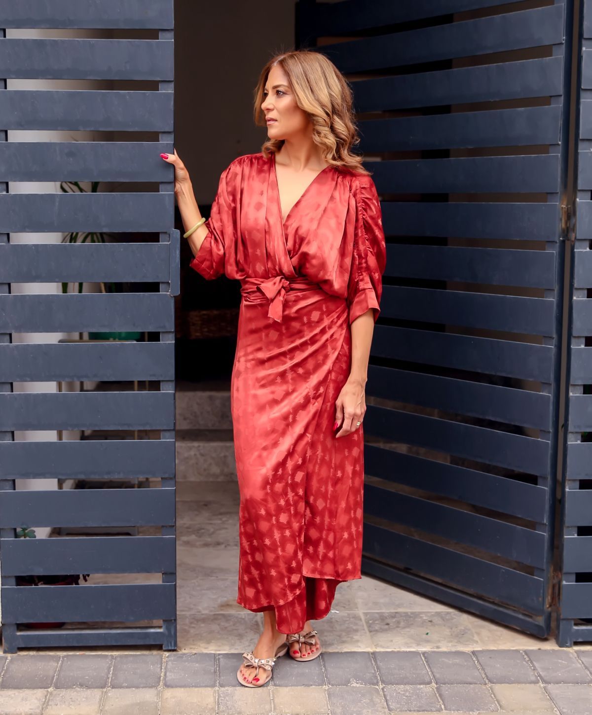 princeton trusculpt iD model wearing a red robe